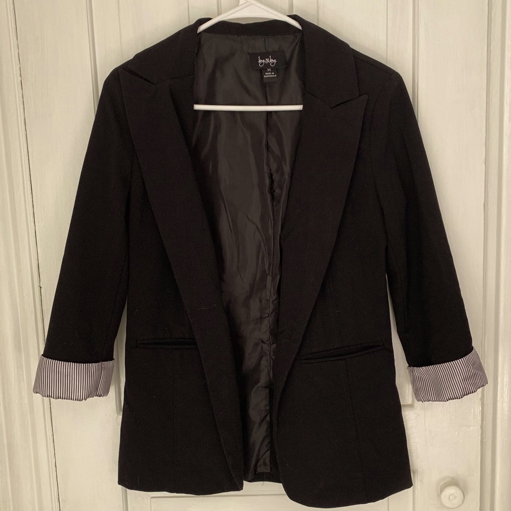 By & By black blazer